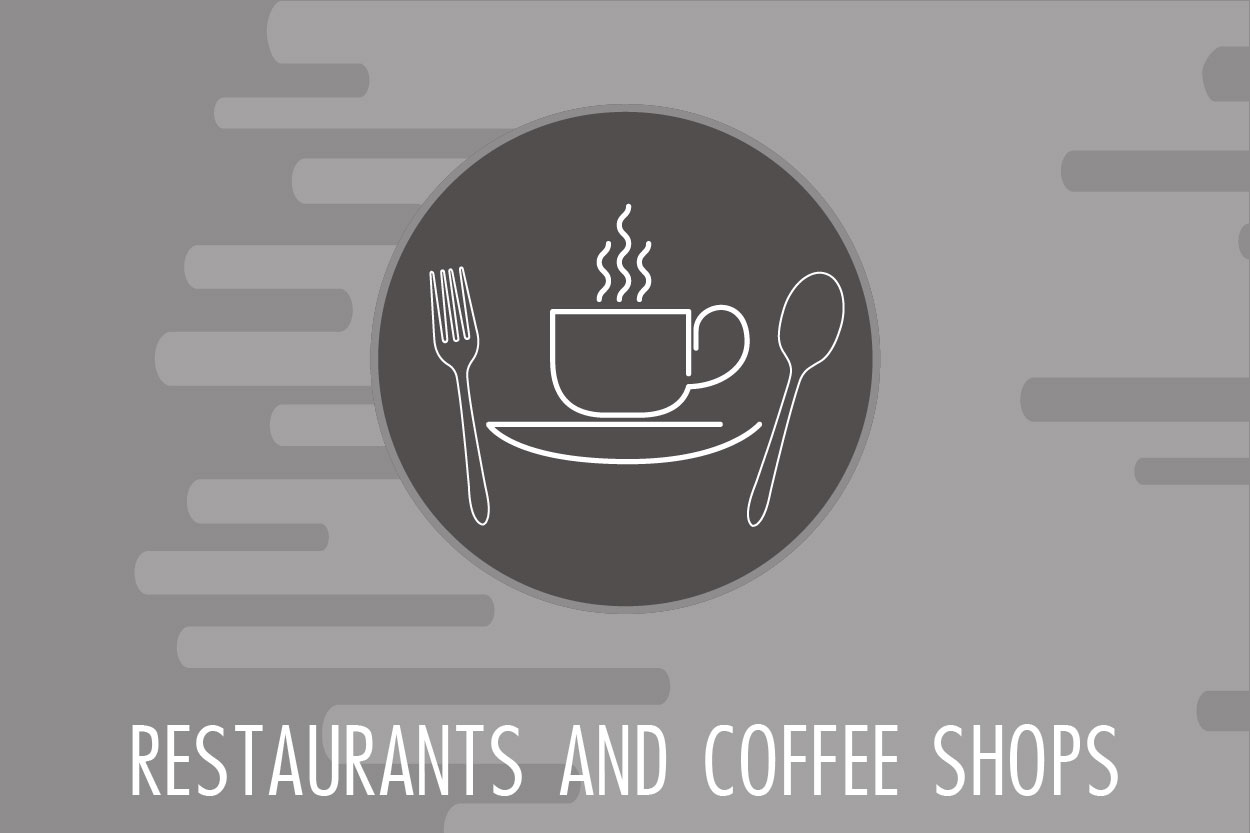 Restaurants & coffee shops