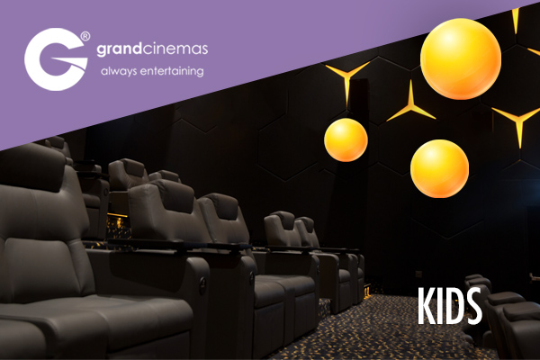 Grand Cinemas ticket for one kid