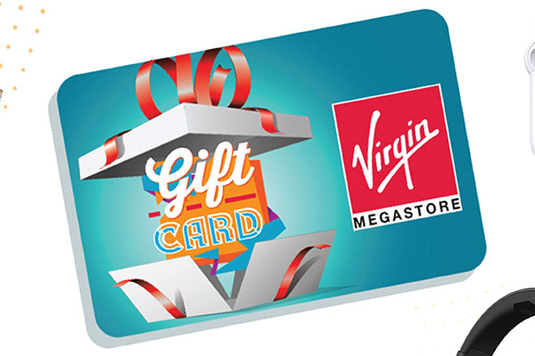 Virgin Megastore gift card worth 10$