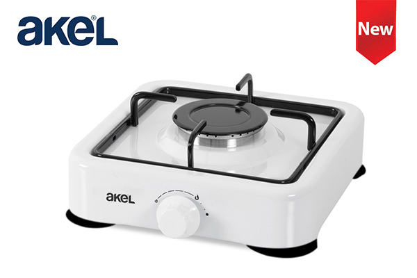 Akel gas cooker with one burner, medium burner