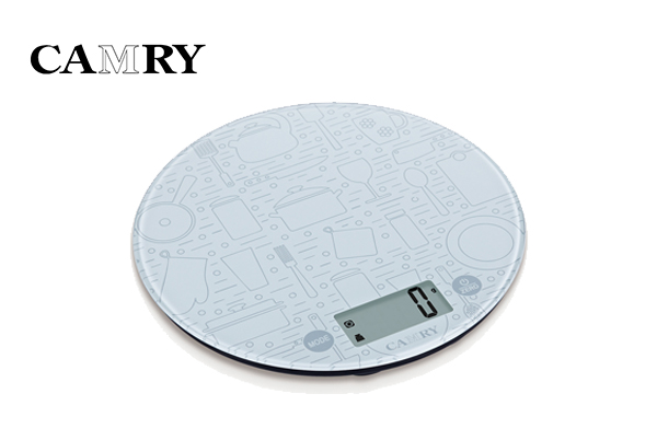 Camry 5Kg Slim Electronic Scale 21Cm Of Water+Milk
