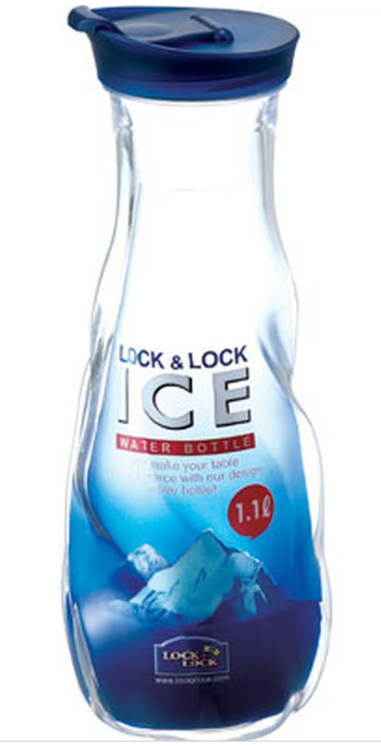 Ice rock water bottle 1.1L