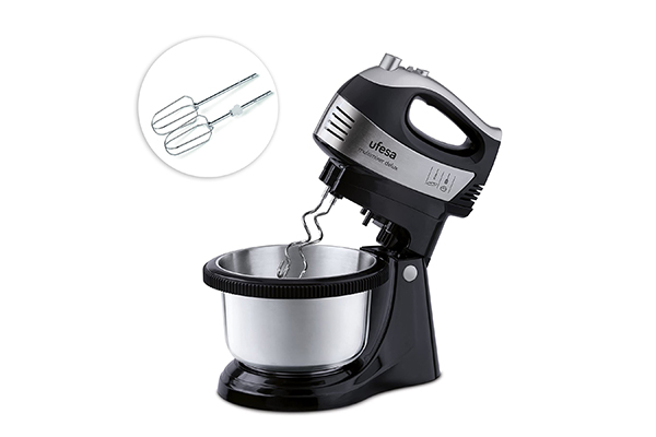 Ufesa Hand Mixer With 2.5L Stainless Steel Mixing